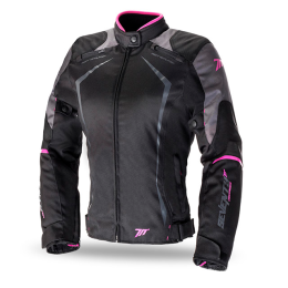 Veste d'été Femme Seventy 70 SD-JR49 Winter Racing noir-rose