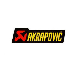 Autocollant anti-calorique Akrapovic 150x45mm