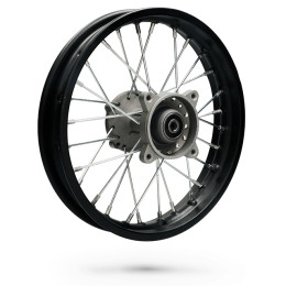 Roue arrière et moyeu 12" Pitbike MX 50 AllPro