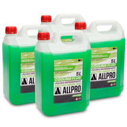 Boîte de refroidissement 5L 30% 4 pcs AllPro - vert