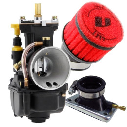 Kit carburateur FT PWK 24 avec filtre d=48mm VOCA Racing et buse d=34mm Derbi RQ