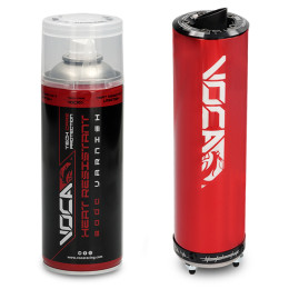 Kit silencieux VOCA Red et VOCA Racing Heat Laque anti-chaleur transparente VOCA Racing Heat