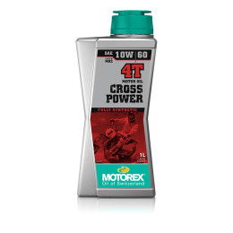 CROSS POWER 4T 10W60 1L Huile moteur Motorex