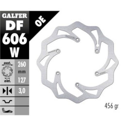 Disque de frein avant vague KTM / Husaberg / Husqvarna 125-250-450-501 Galfer