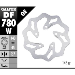 Disque de frein arrière Wave KTM SX 50 06-13 Galfer