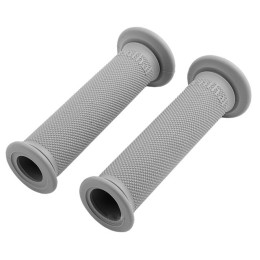 Renthal Road Race Full Diamond Short Soft Grips - gris clair