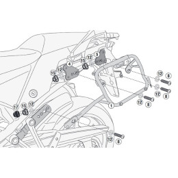 Porte-bagages monokey Suzuki V-Strom 1050 &gt;2020 / V-Strom 1050 XT &gt;2020 Givi