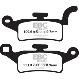 Plaquettes de frein Yamaha Xenter 125/150 EBC - bio