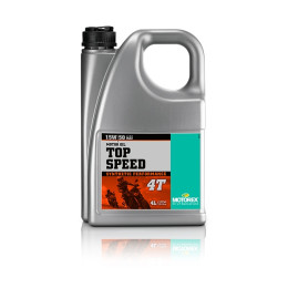 TOP SPEED 4T 15W50 4L Motorex Motor Oil TOP SPEED 4T 15W50 4L