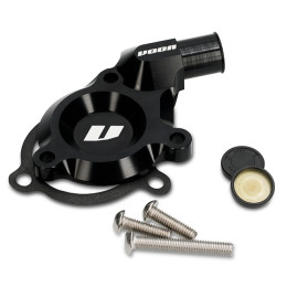 Kit couvercle de pompe à eau VOCA CNC Derbi euro 3 - noir