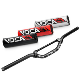 Voca Scooter kit guidon et protecteur d=22mm - Noir