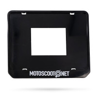 Cadre de plaque d'immatriculation moto Motoscoot