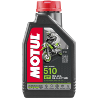 Motul 510 Semi-synthétique 2 temps 1L mélange d'huile