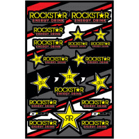 Kit d'autocollants Rockstar différentes tailles D'Cor