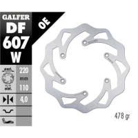 Disque de frein arrière Wave KTM SX 125 / Husaberg TE 125-250 Galfer