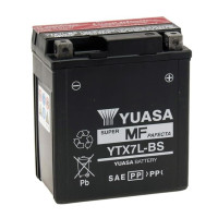 YTX7L-BS Batterie Yuasa avec acide